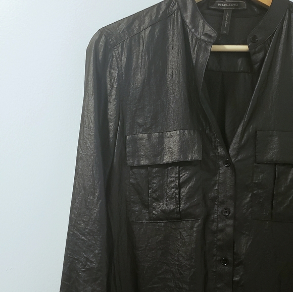 BCBG MaxAzria | Button Down Shirt - Picture 5 of 7